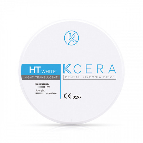 KCera Disc ZR HT White 98x16mm