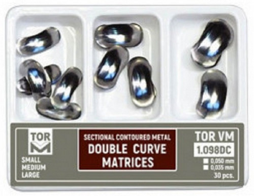 Kit Matrice Sectionale Conturate 0.035mm Dublu Curbate Large 30buc 1098DC TOR VM