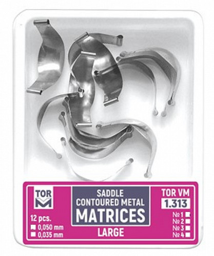 Matrice Metalice Rezerva Conturate Large 0.035mm 12buc 1313-1 TOR VM