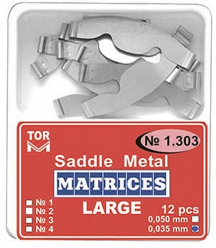 Matrice Metalice Rezerva Large 0.035mm 12buc 1303-1 TOR VM