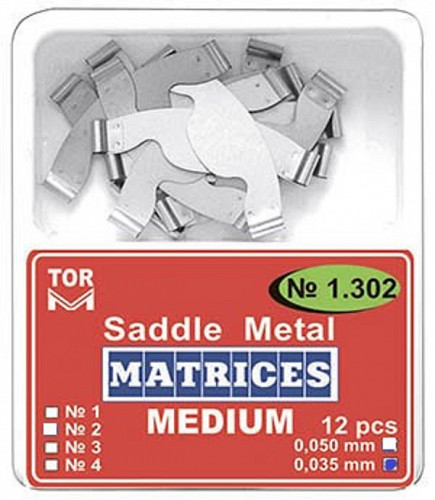 Matrice Metalice Rezerva Medium 0.035mm 12buc 1302-2 TOR VM