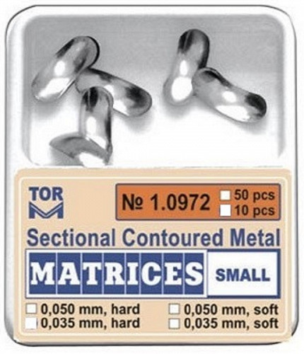 Matrice Sectionale Conturate 0.035mm Small Hard 10buc 10972 TOR VM