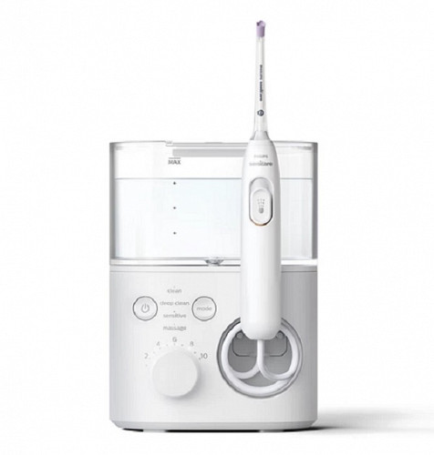 Sonicare Power Flosser 7000 Irigator Oral + Toc Pentru Cap HX3904/30 PHILIPS