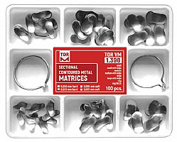 Kit Matrice Sectionale Conturate 0.035mm Hard Cu 2 Inele 100buc 1398 TOR VM