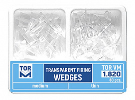 Kit Pene Plastic Interdentare Transparente 80buc 1820 TOR VM
