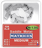 Matrice Metalice Rezerva Medium 0.035mm 12buc 1302-1 TOR VM