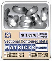 Matrice Sectionale Conturate 0.035mm Medium Hard 10buc 10976 TOR VM