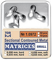 Matrice Sectionale Conturate 0.035mm Small Hard 50buc 10972 TOR VM