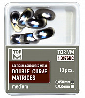 Matrice Sectionale Conturate 0.050mm Dublu Curbate Large 10buc 10976DC TOR VM