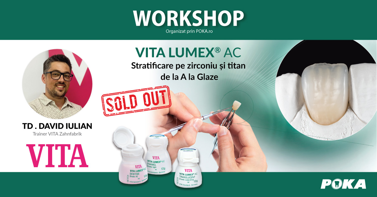 VITA Lumex AC:  Stratificare pe zirconiu & titan - de la A la Glaze